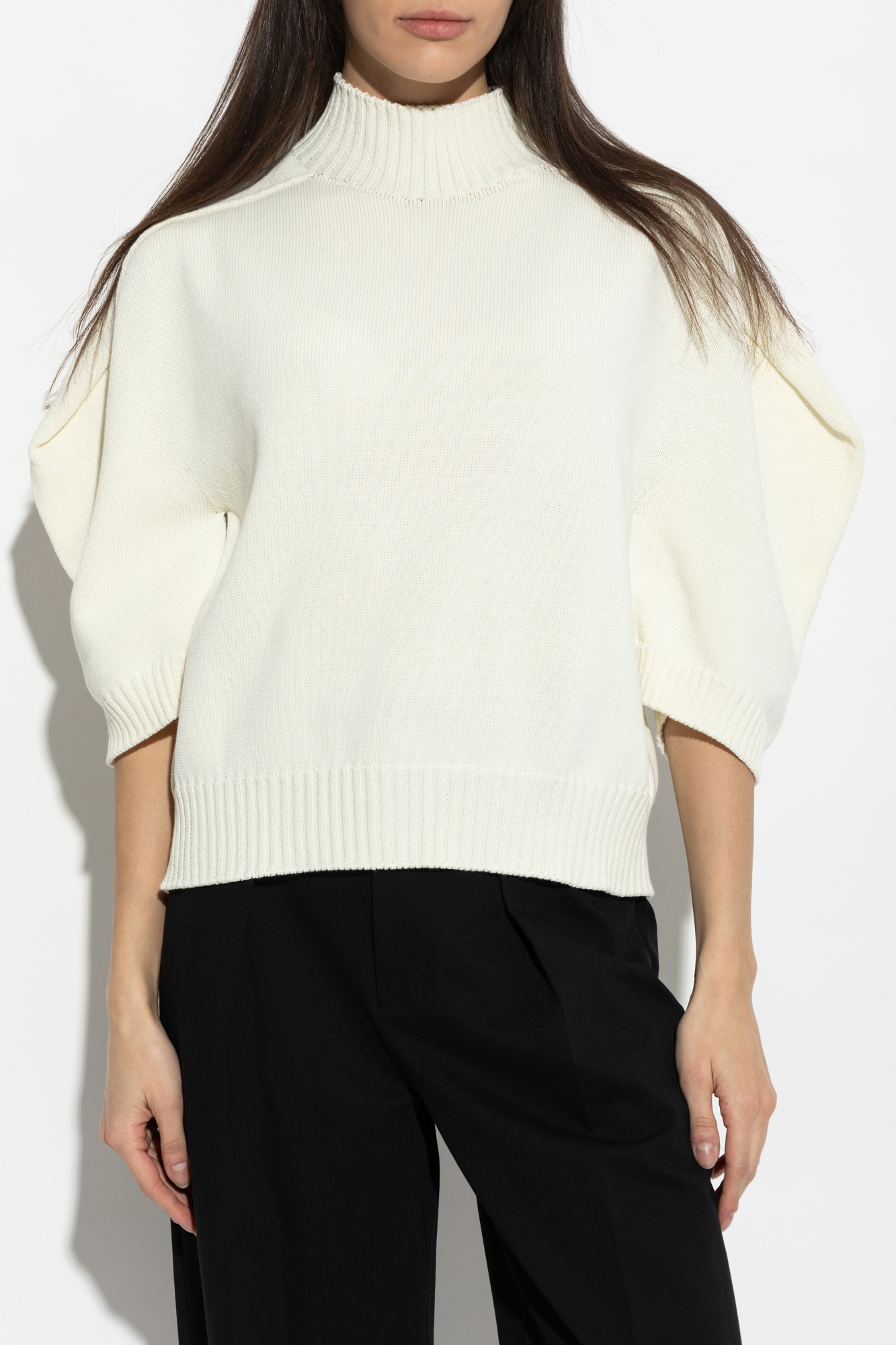 Issey Miyake Sweater with a stand-up collar | Women's | Vitkac